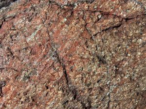 Red serpentinite